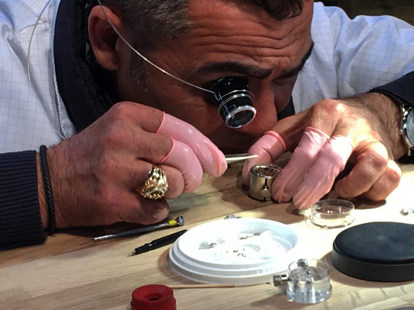 The art of watch making by Hermes