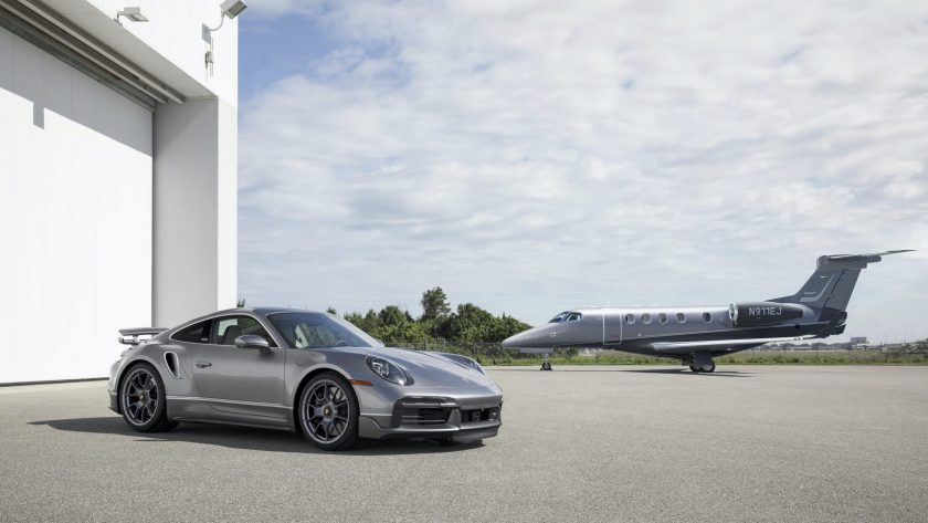 1-of-10 Porsche x Embraer 911 Turbo S/Business Jet “Duet” Package #2